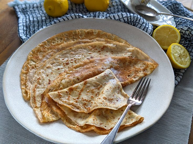 Classic Gluten Free Pancakes/Crepes (Only 3 Ingredients)
