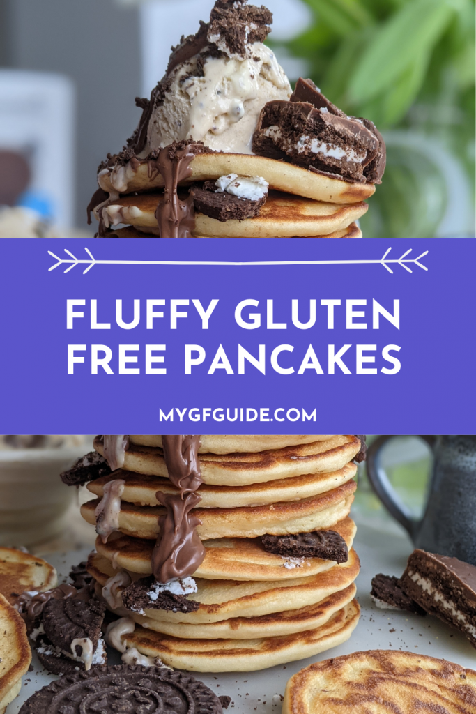 fluffy gluten free pancakes pin