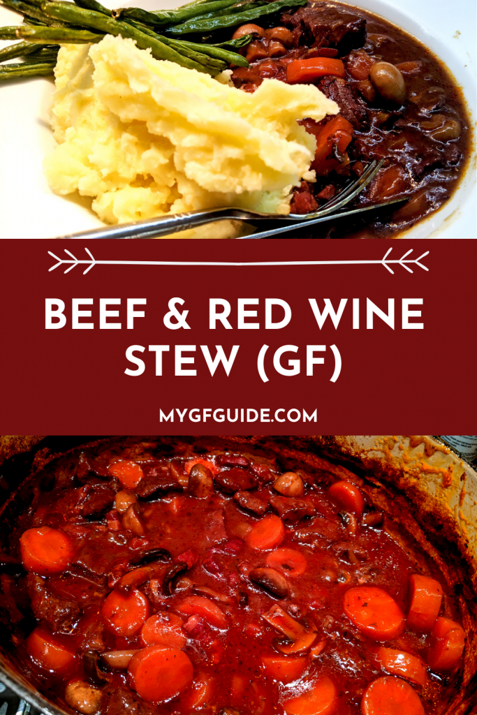 beef & red wine stew pinterest